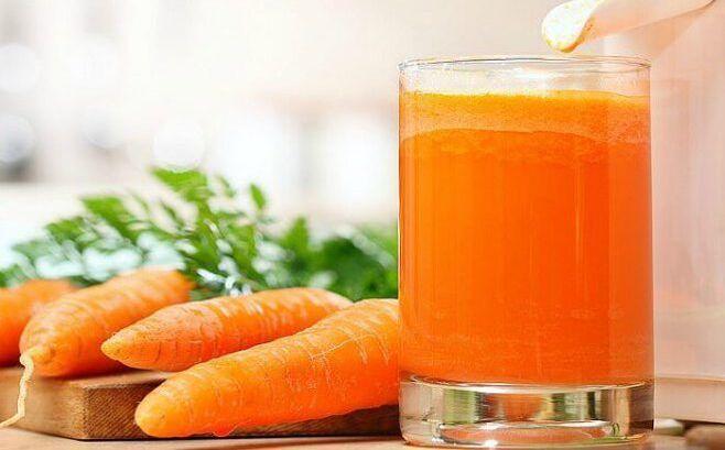Сок от моркови и мед за лечение на глисти при деца