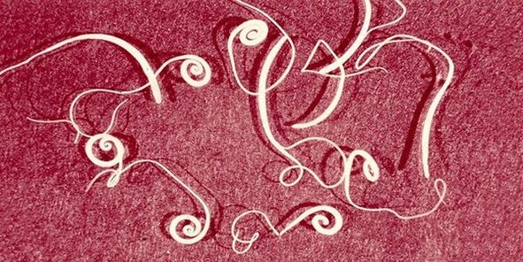 острици от човешкото тяло